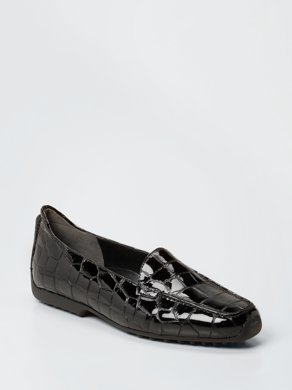 Kennel & Schmenger – Loafer aus Lackleder in Kroko-Optik