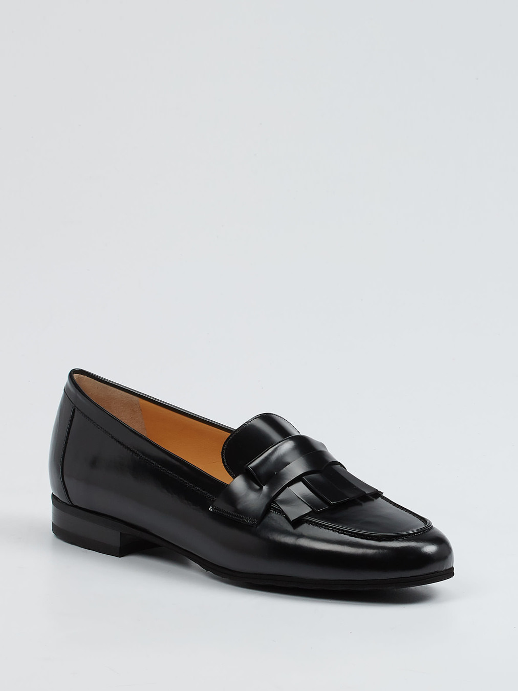 Truman's – Loafer aus Hochglanzleder Schwarz