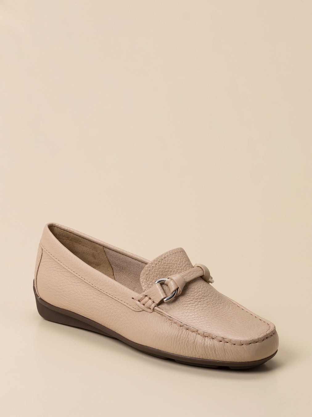 Ralph Harrison – Mokassin aus Kalbleder Cremebeige