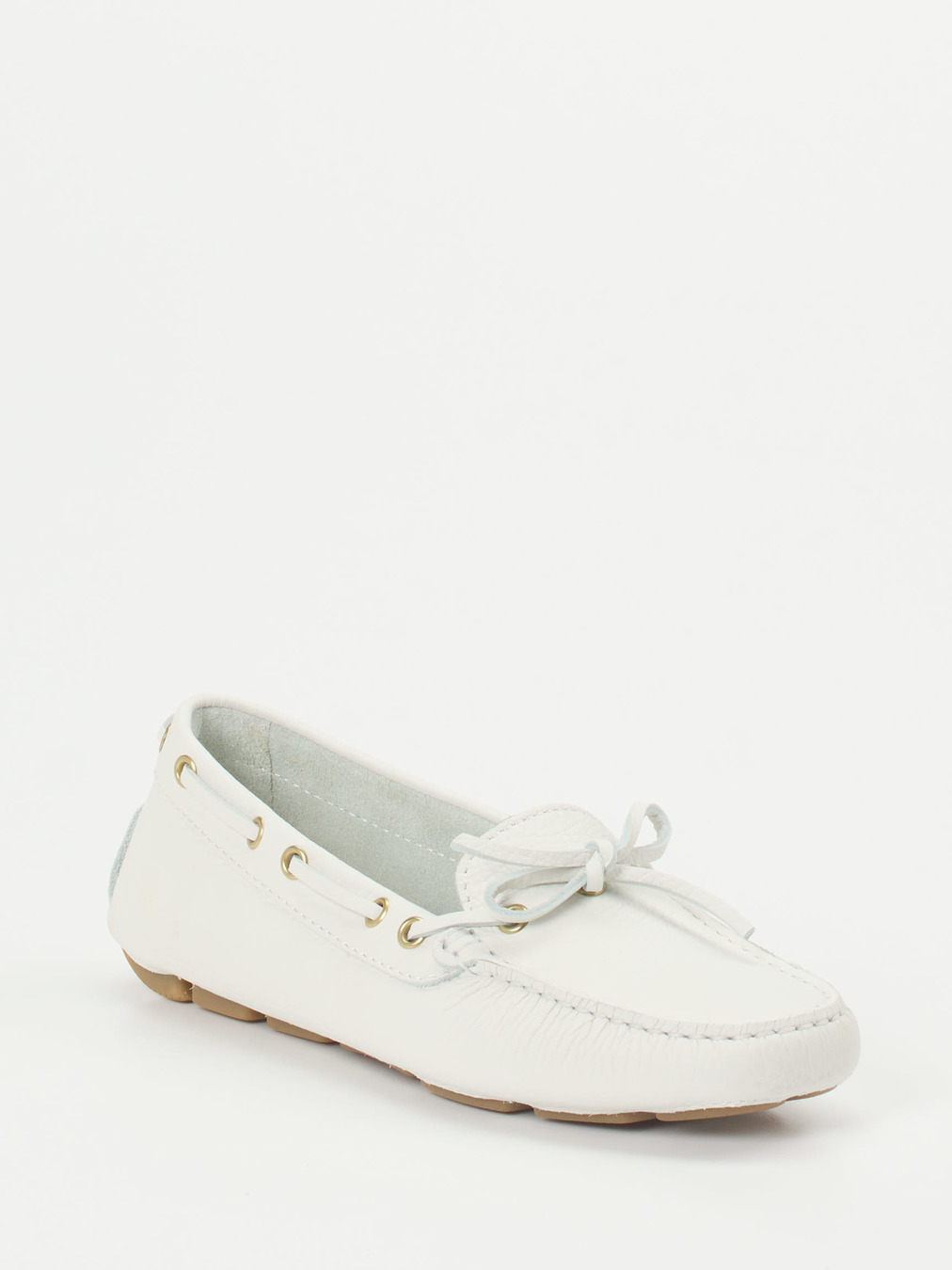 Ralph Harrison – Mokassin aus Kalbleder Offwhite