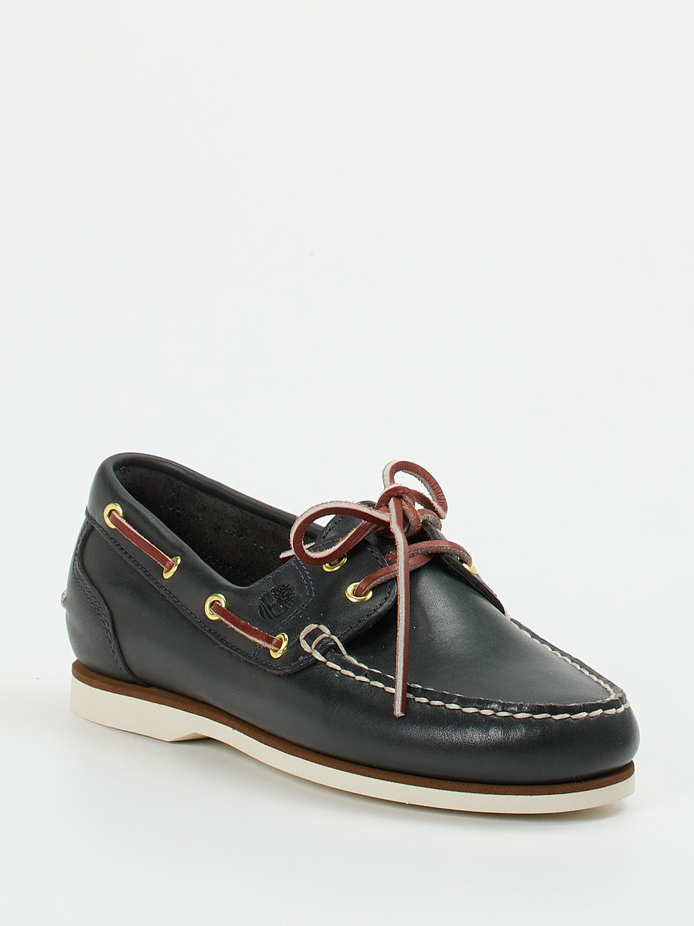 Timberland – Bootsschuh aus Kalbleder in Blau