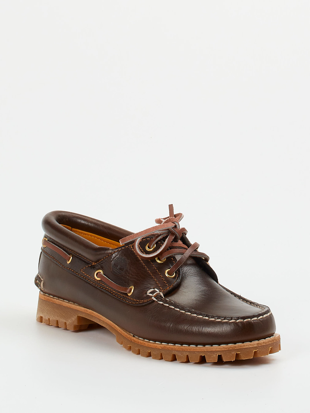 Timberland – Bootsschuh aus Kalbleder Dunkelbraun