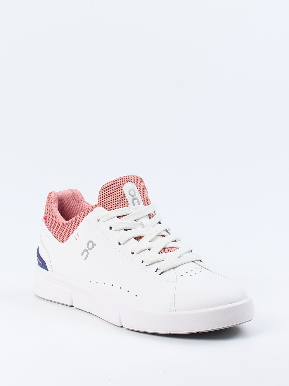 ON – Sneaker aus Leder und Mesh Weiß