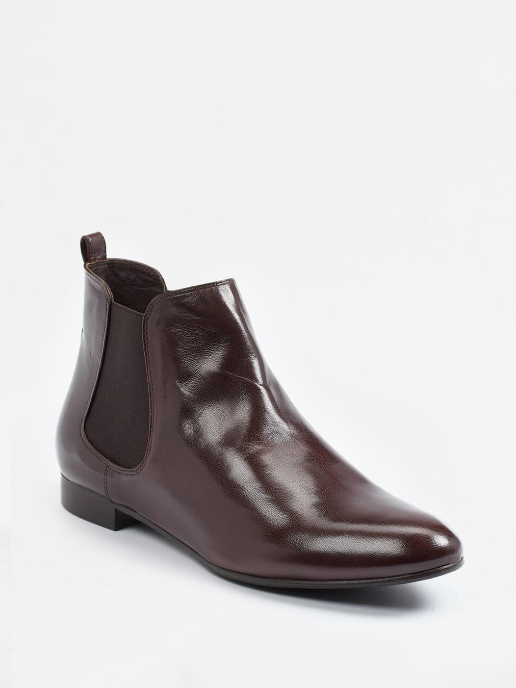 Konstantin Starke – Chelsea Boots aus Lammleder Dunkelbraun