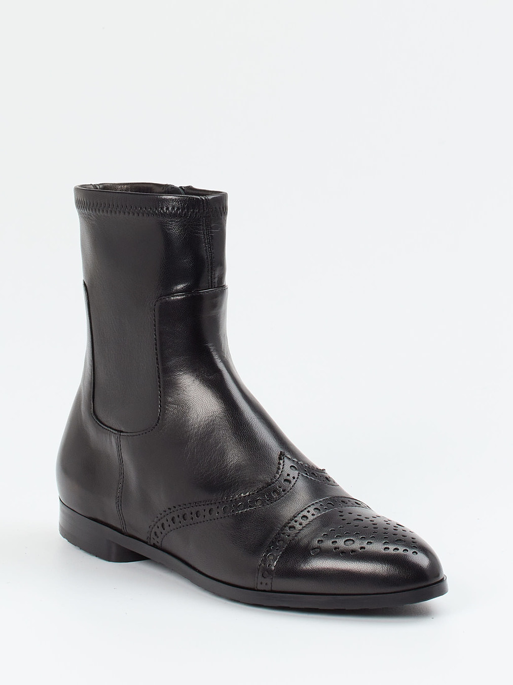 Truman's – Stiefelette aus Lammleder schwarz
