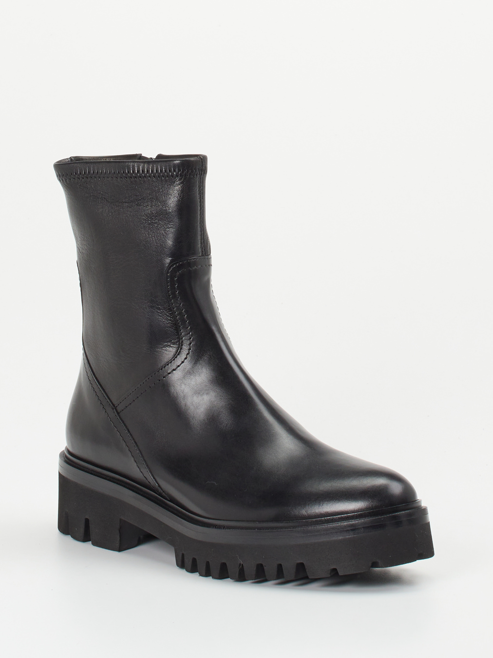 Truman's – Stiefeletten aus Kalbleder schwarz