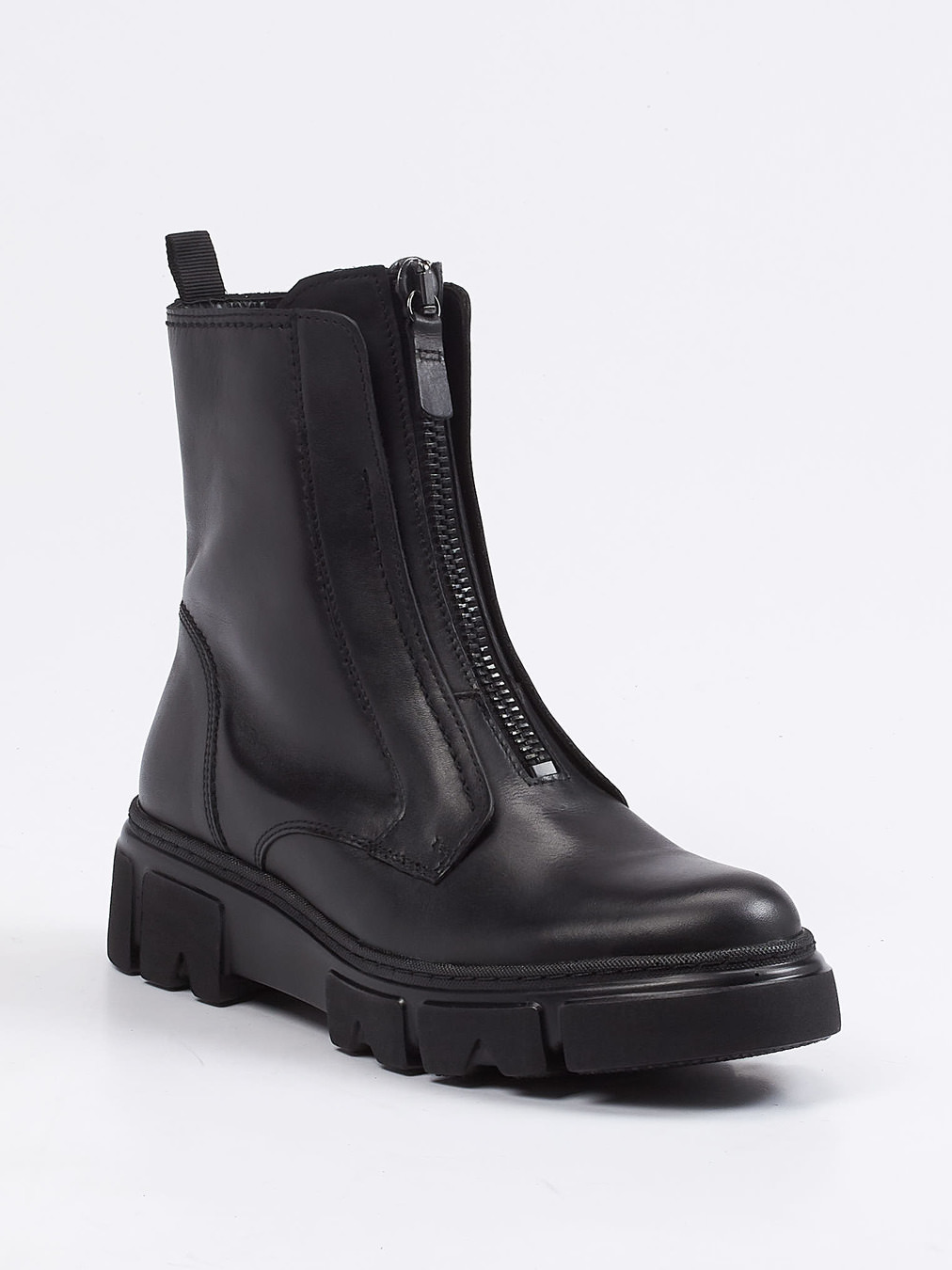 Gabor – Stiefelette aus Kalbleder schwarz