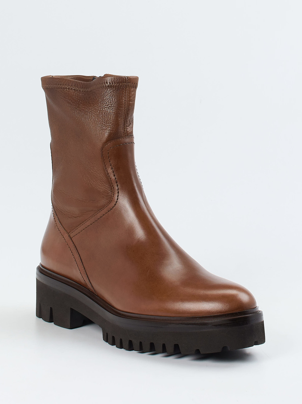 Truman's – Stiefelette aus Kalbleder in Braun
