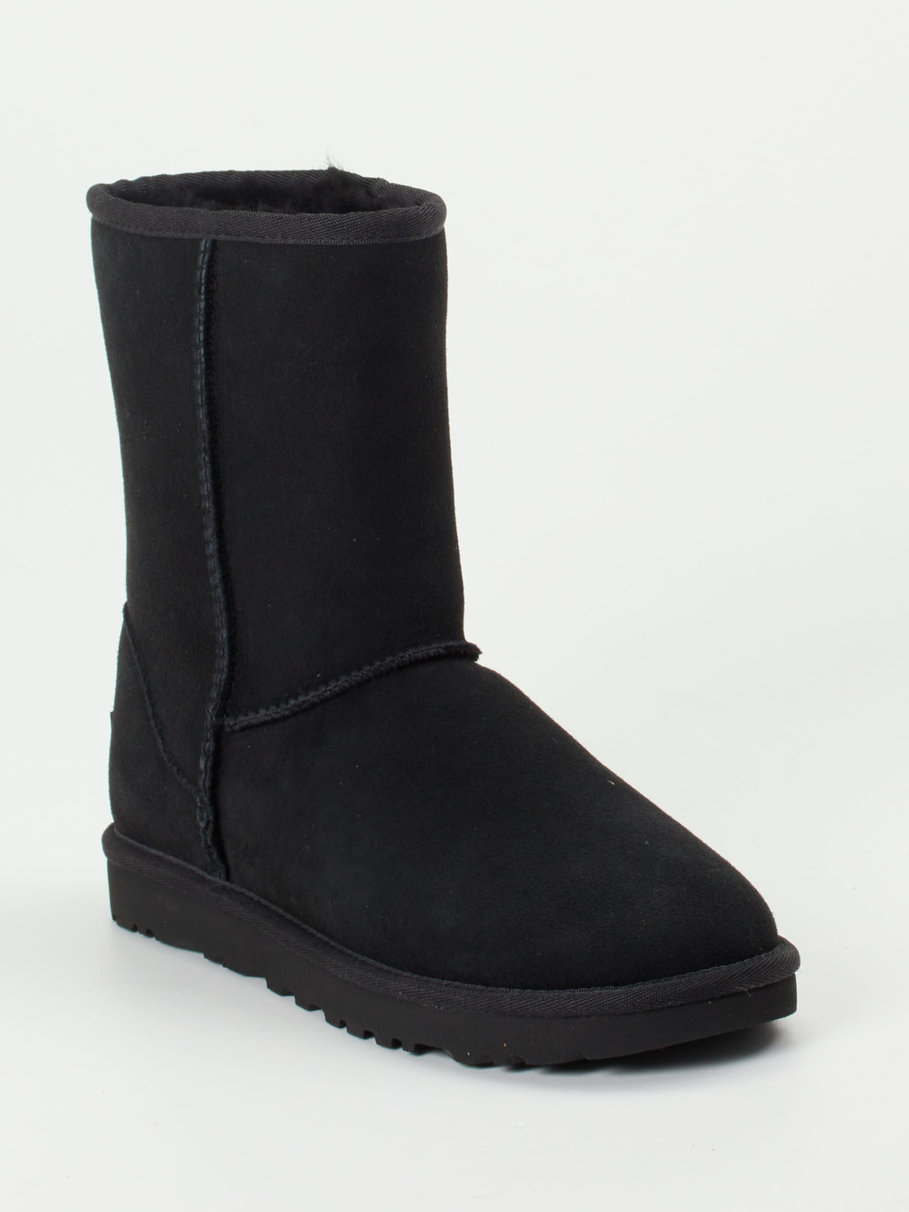 UGG – Winterboots aus Känguruleder in Schwarz