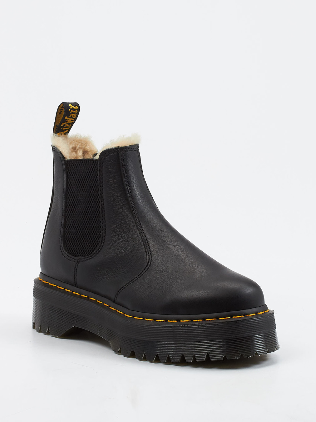 Dr. Martens – Chelsea Boots aus Kalbleder schwarz
