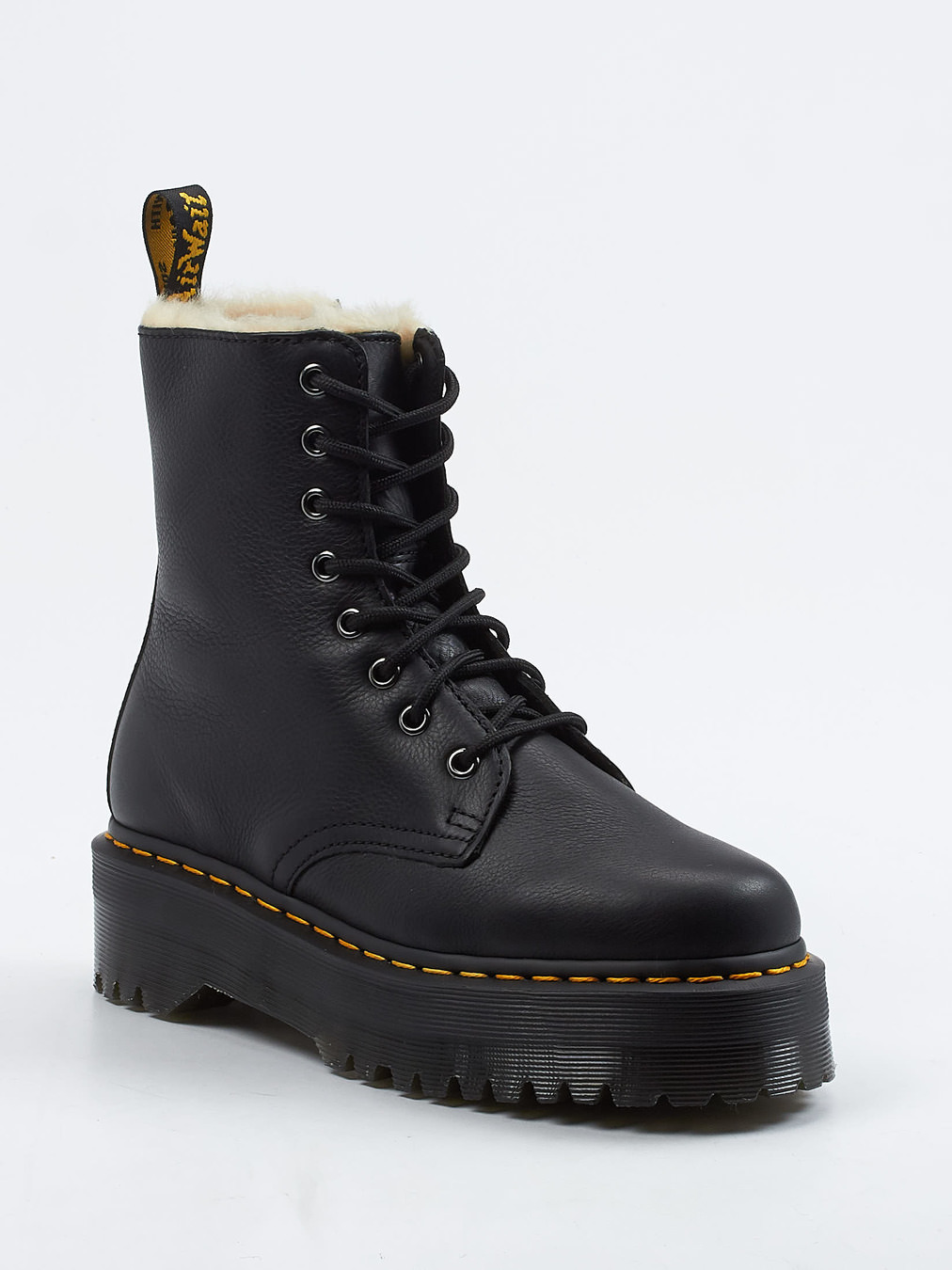 Dr. Martens – Stiefelette aus Kalbleder Schwarz