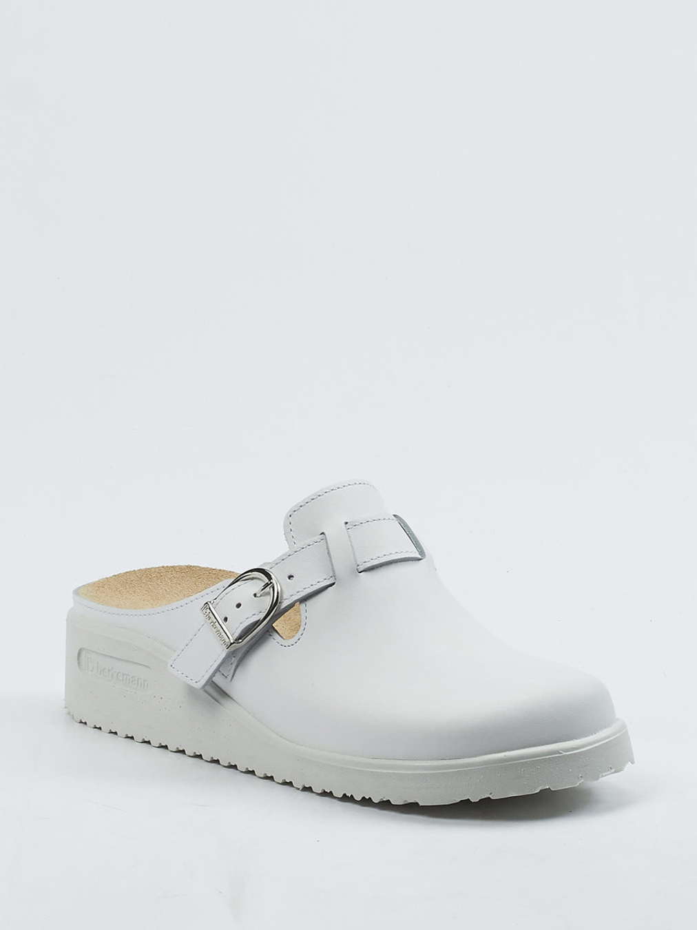 Berkemann – Clogs aus Kalbleder weiß