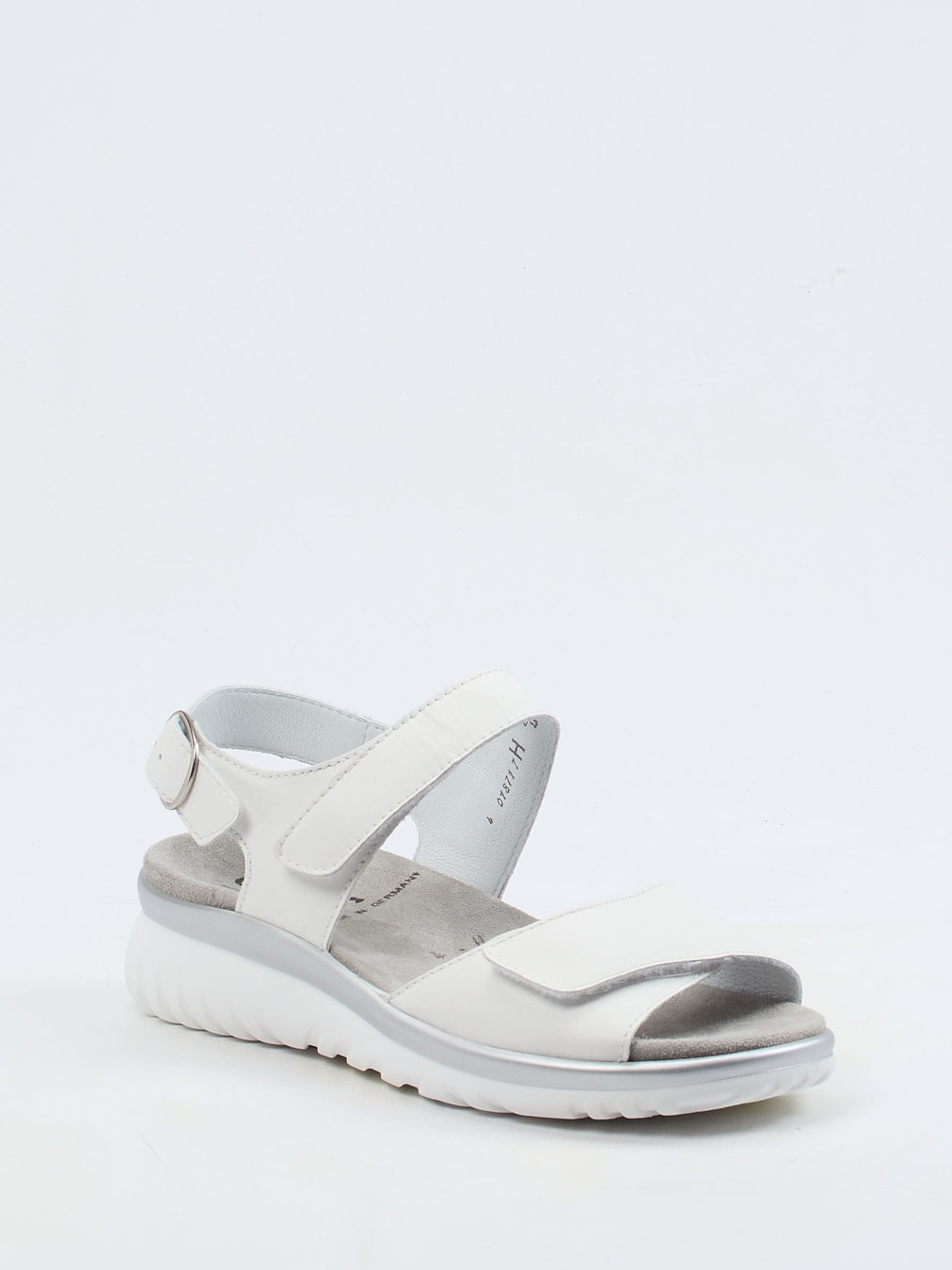 Semler – Komfortsandalen aus Kalbleder weiß