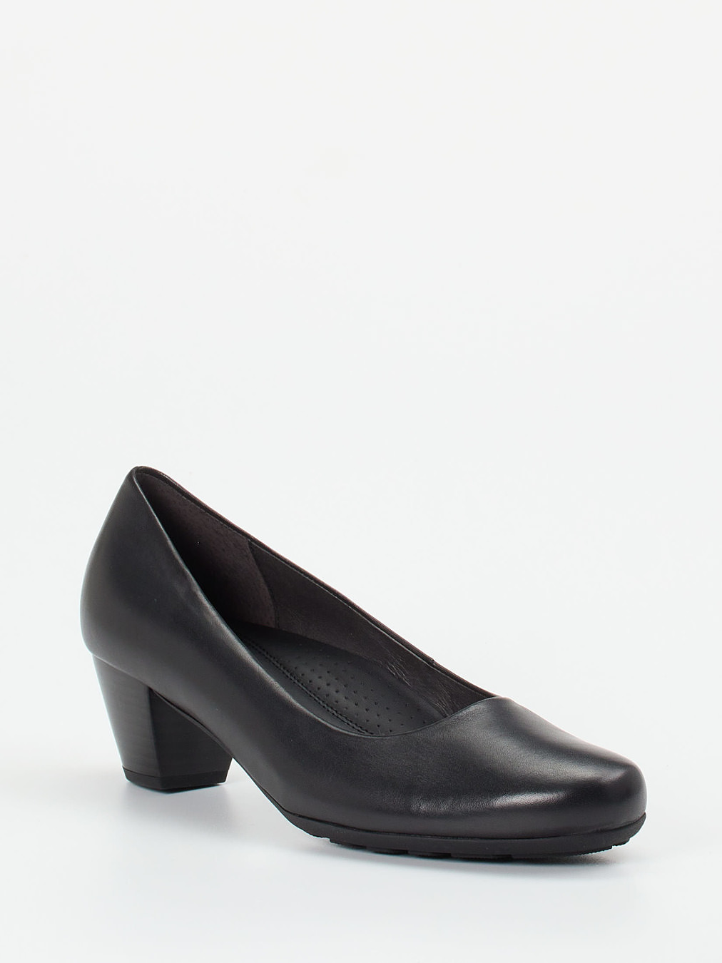 Gabor Comfort – Komfortpumps aus Kalbleder schwarz