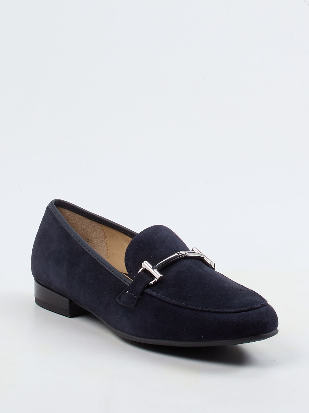 Ara – Loafer aus Veloursleder Dunkelblau