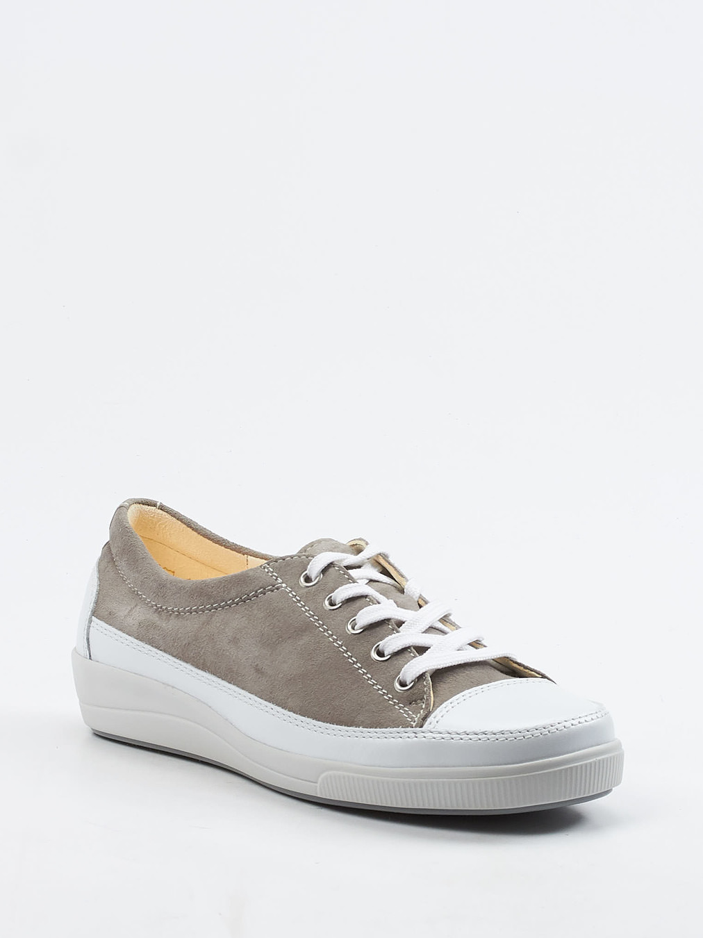 Christian Dietz – Sneaker aus Veloursleder grau