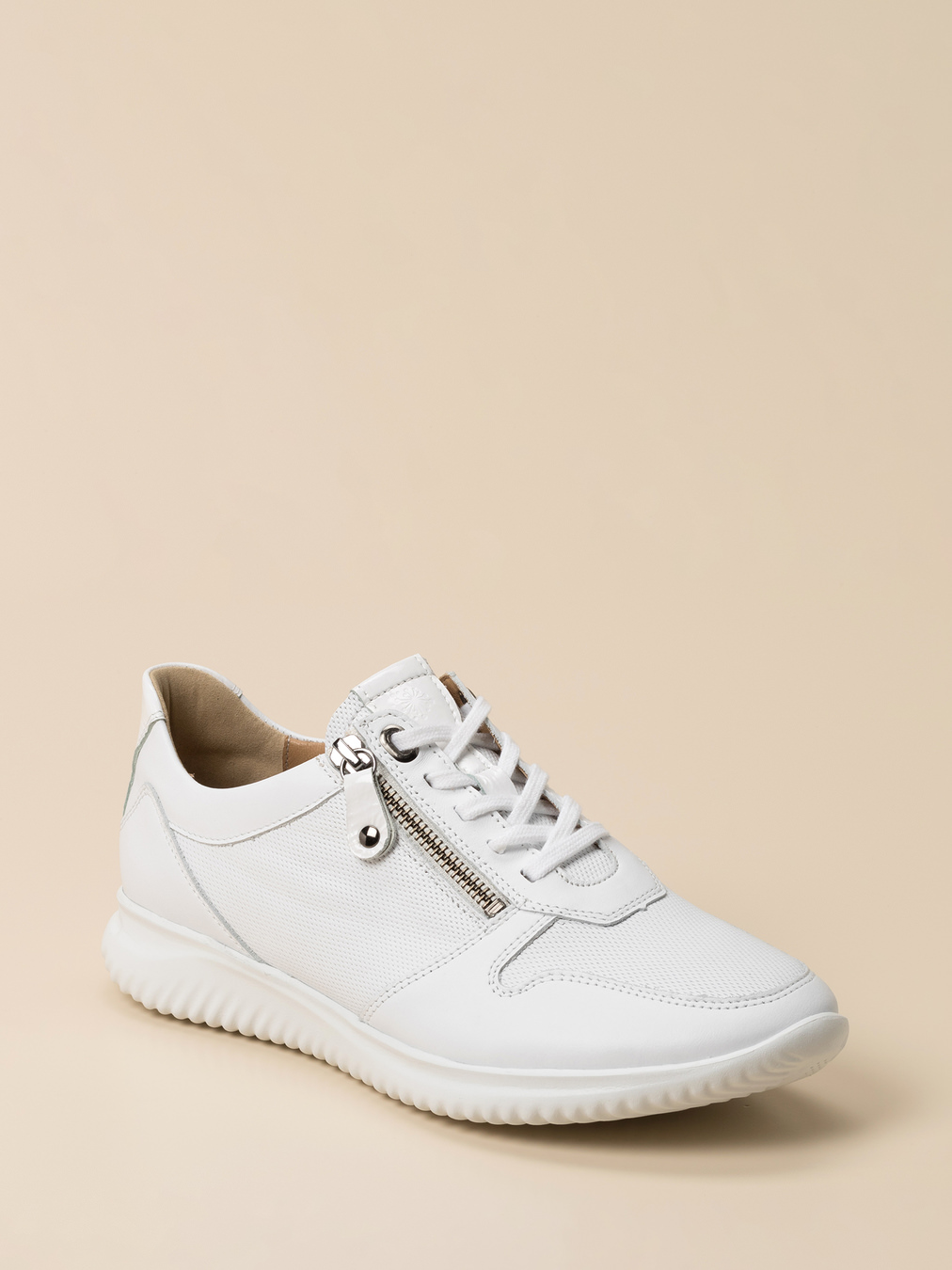 Hartjes – Komfort-Sneaker aus Kalbleder weiß