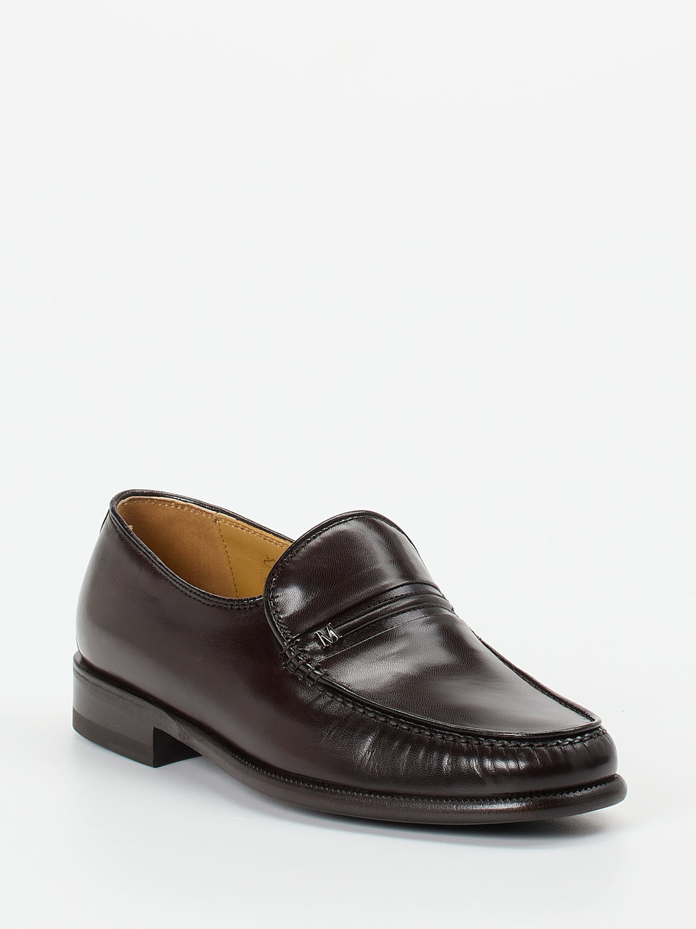 Mannori – Loafer aus Ziegenleder Dunkelbraun