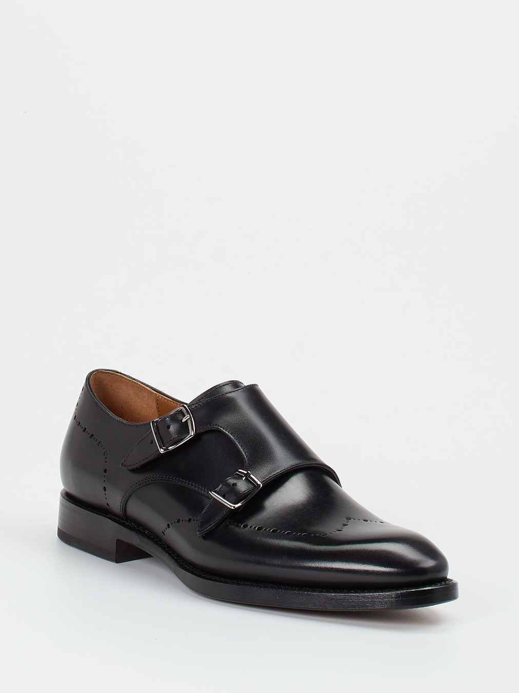 Lendvay & Schwarcz – Monkstrap aus Kalbleder schwarz