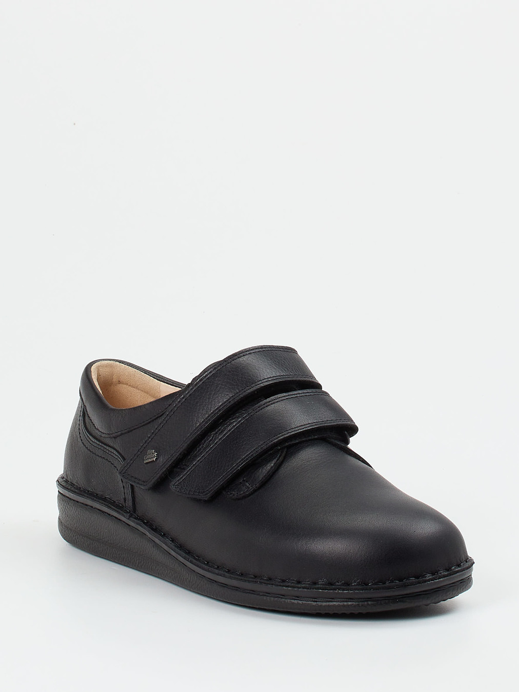 Finn Comfort – Klettschuhe aus Kalbleder Schwarz
