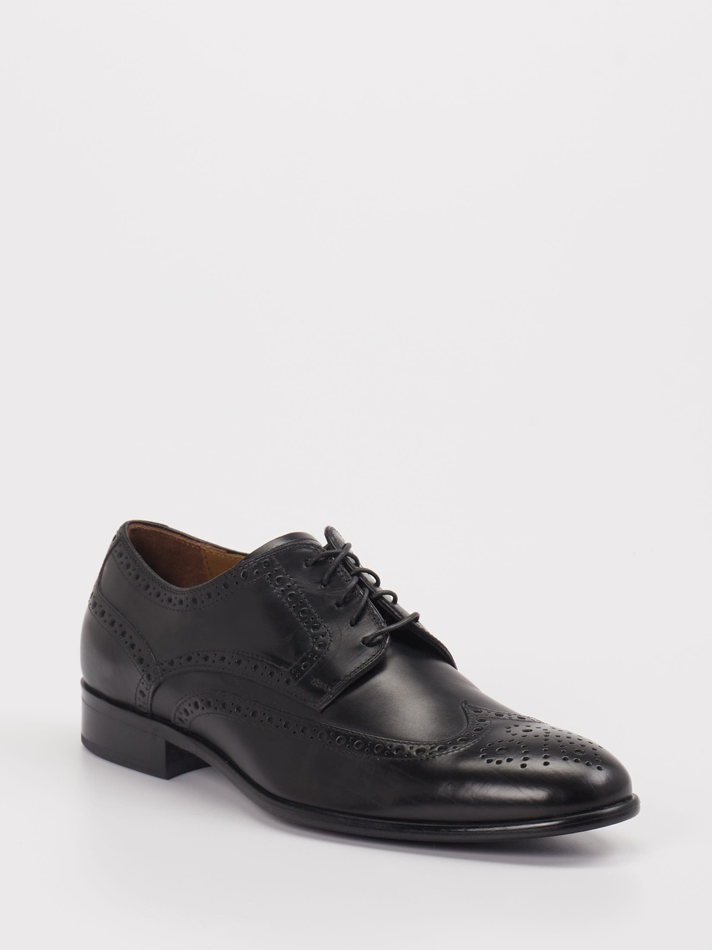Ralph Harrison Edition – Brogue aus Kalbleder schwarz