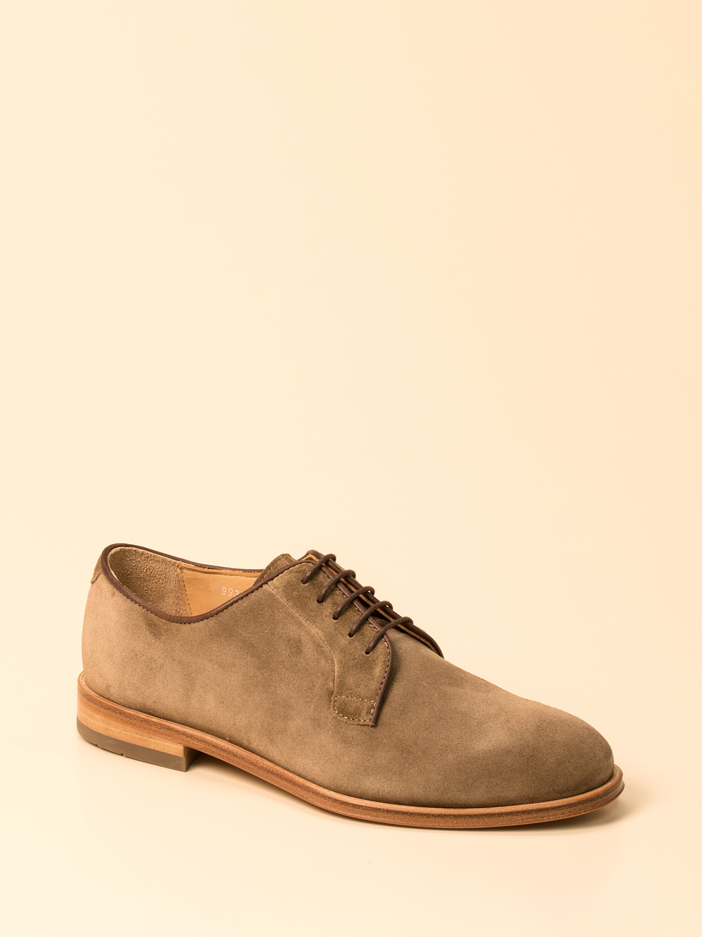 Konstantin Starke – Derby-Schuhe aus Veloursleder grün