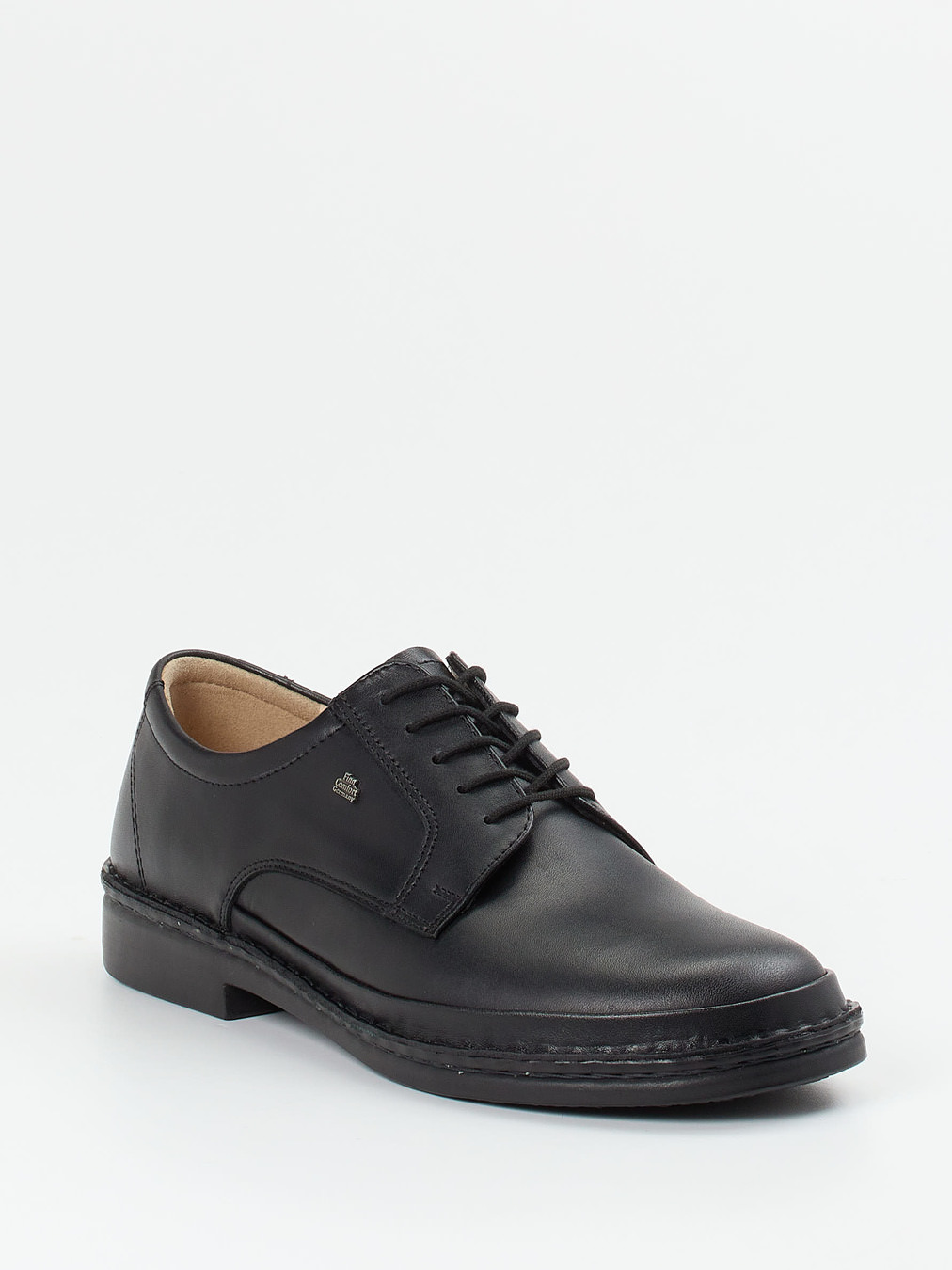 Finn Comfort – Derby-Halbschuh aus Kalbleder schwarz