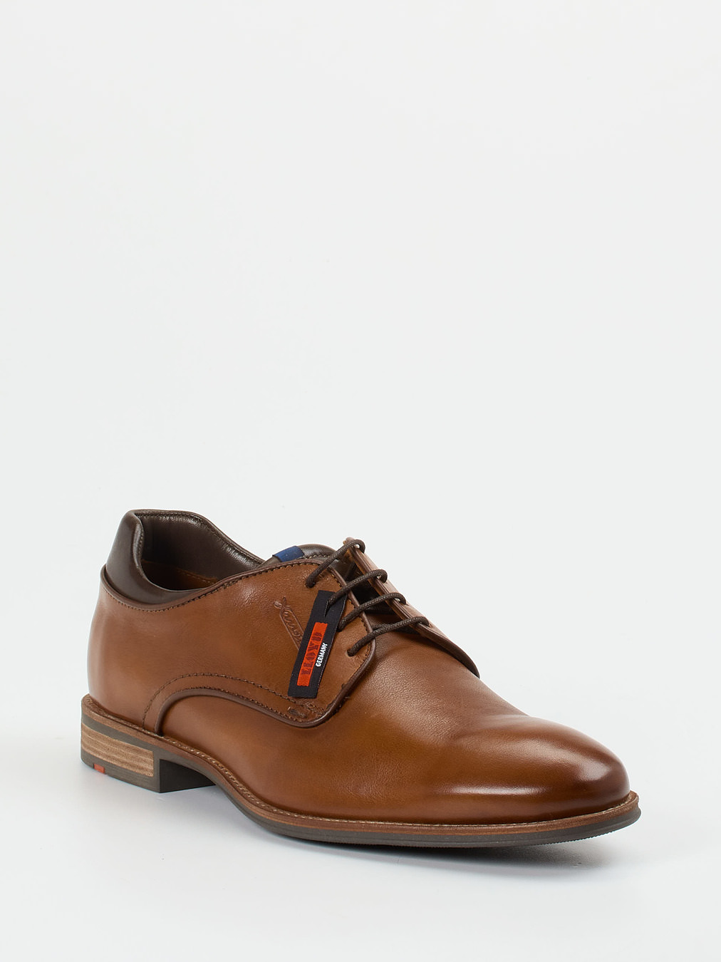 Lloyd – Derbyschuh aus Kalbleder cognacbraun