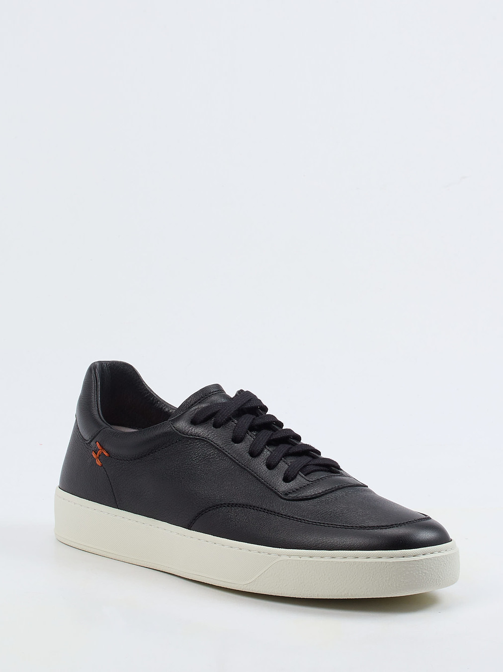 Henderson – Sneaker aus Kalbleder Schwarz