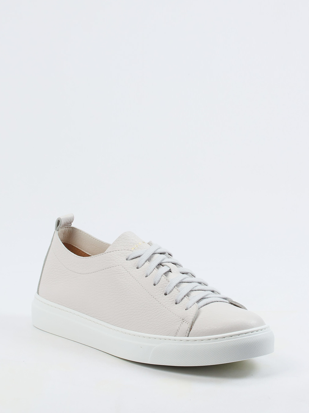 Henderson – Sneaker aus Hirschleder cremeweiß