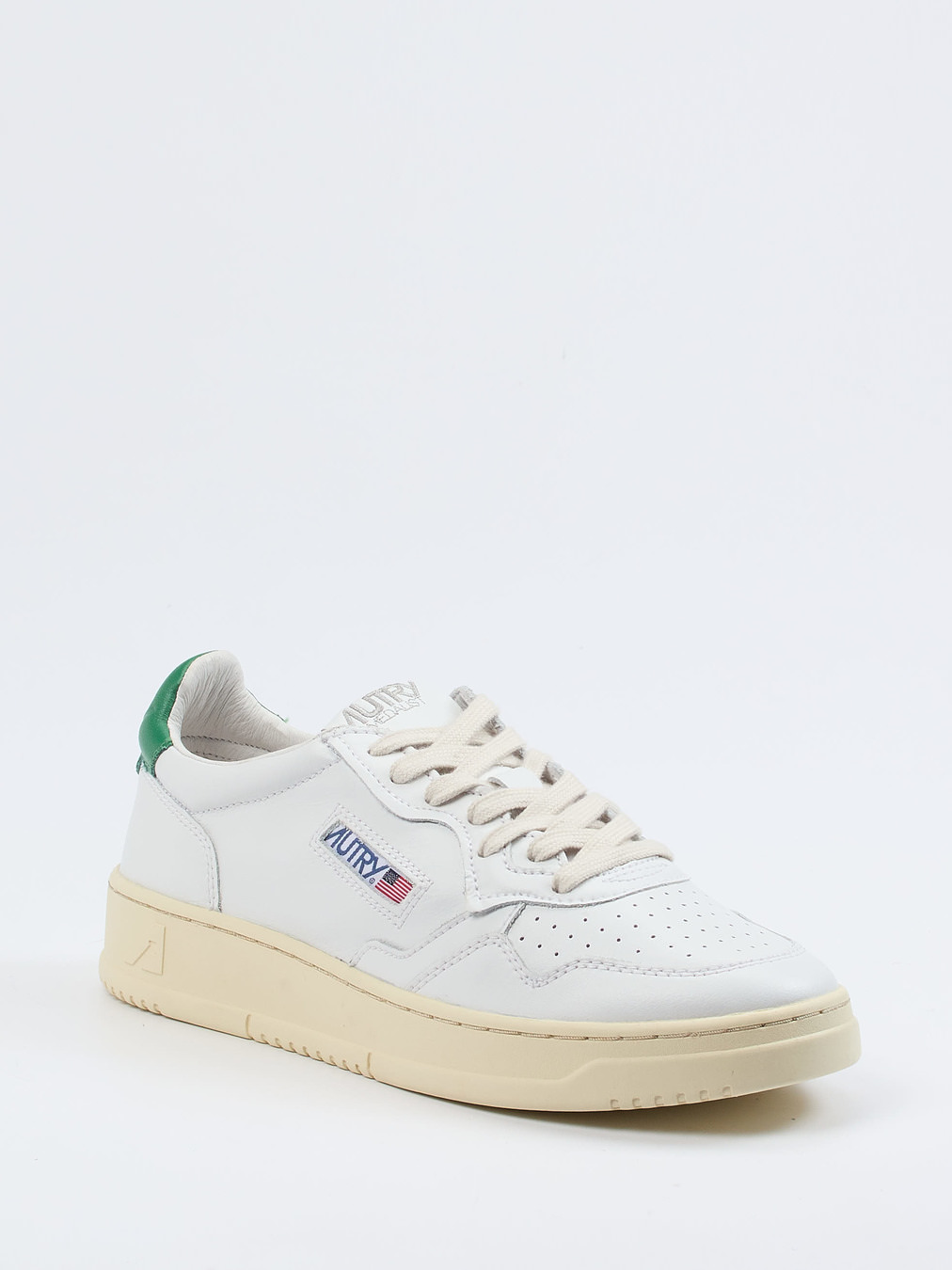 Autry – Low-Top Sneaker aus Kalbleder Weiß