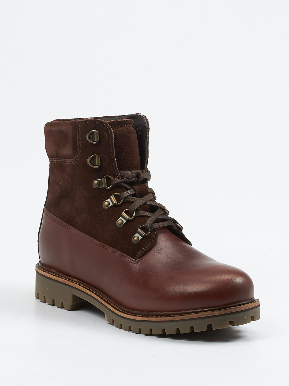 Ralph Harrison Country – Schnürboots aus Fettleder braun