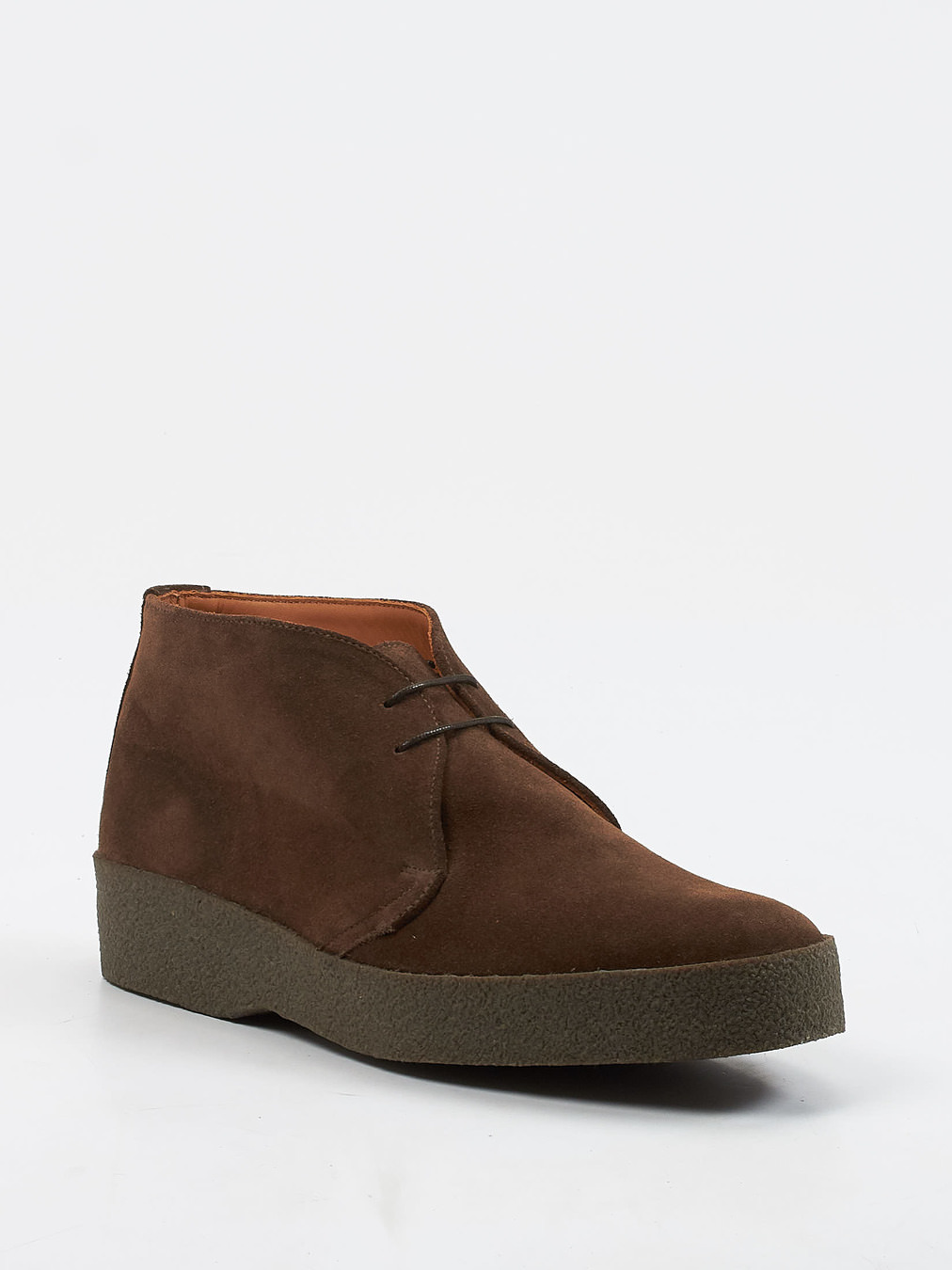 Sanders And Sanders – Chukka Boots aus Veloursleder braun