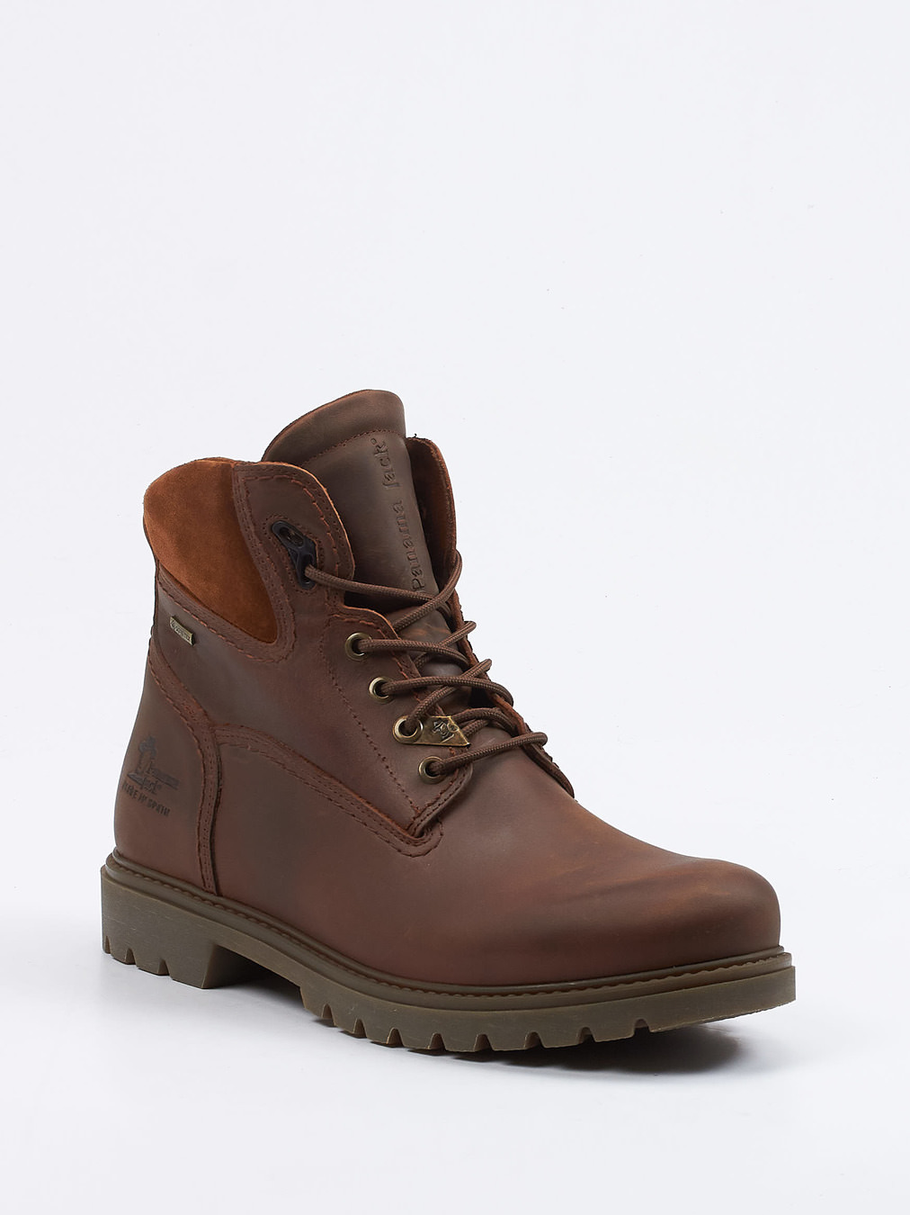 Panama Jack – Schnürboots aus Fettleder braun