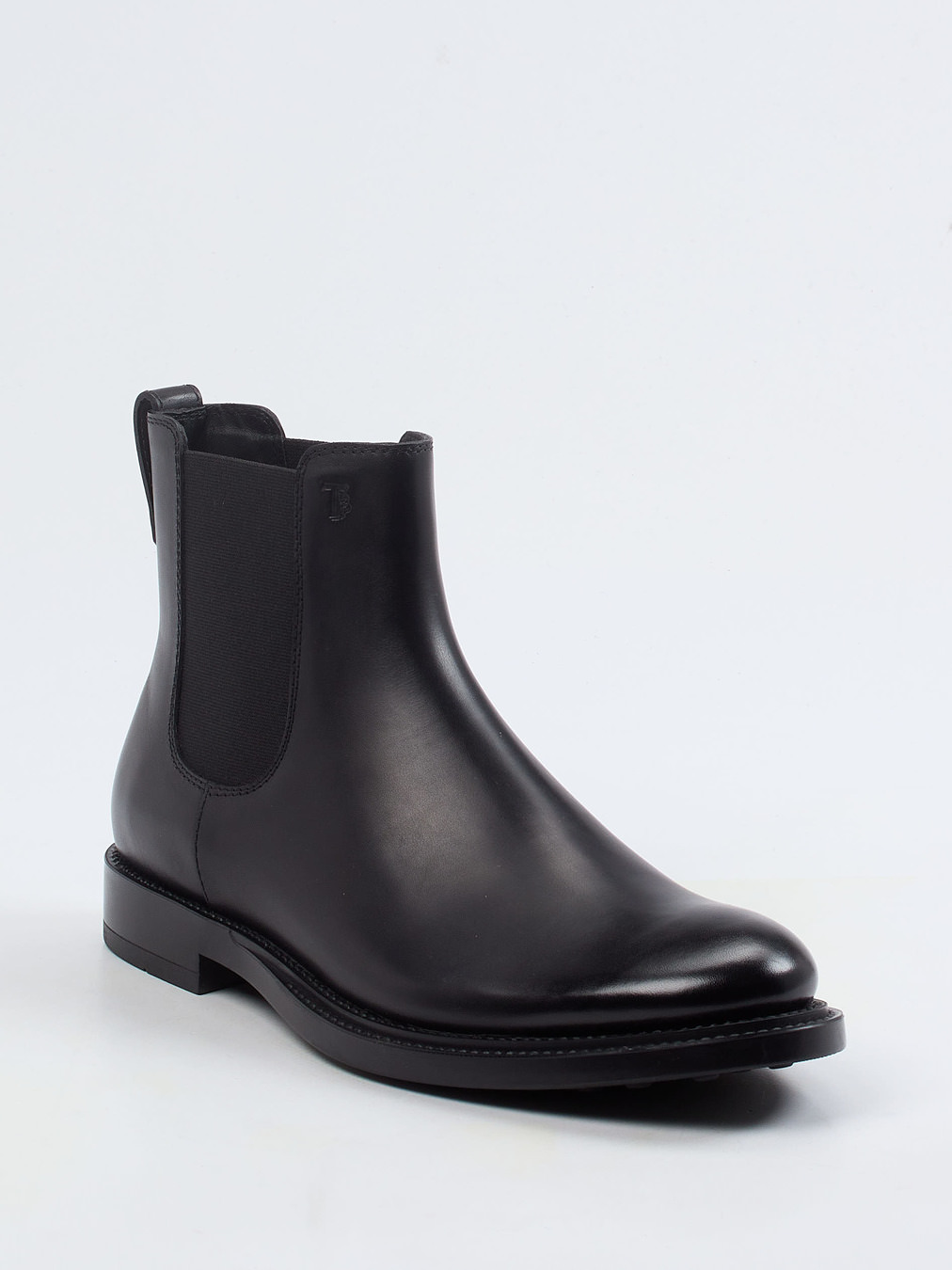 Tod's – Chelsea Boots aus Kalbleder Schwarz