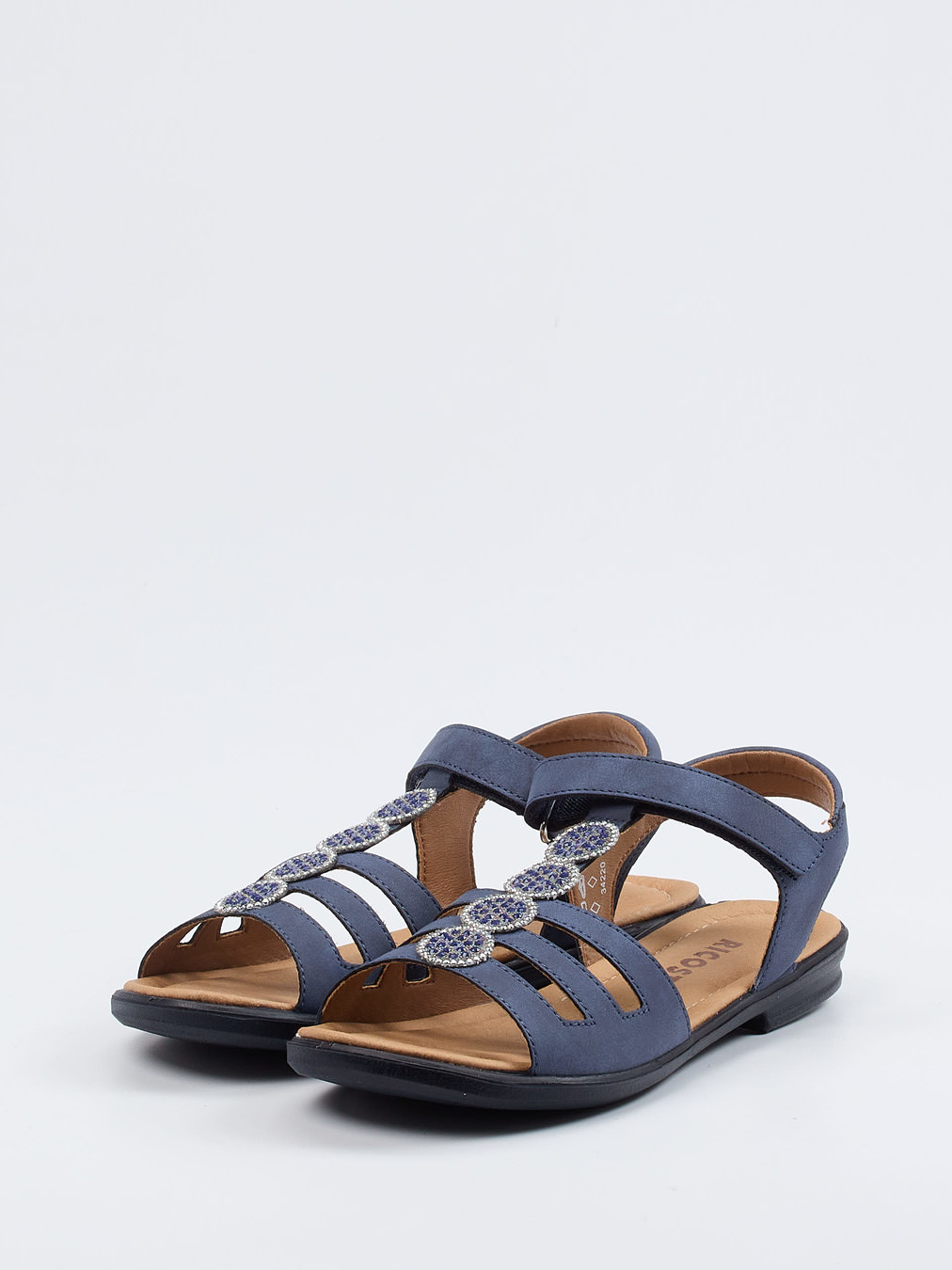 Ricosta – Komfortsandalen aus Synthetik in Dunkelblau