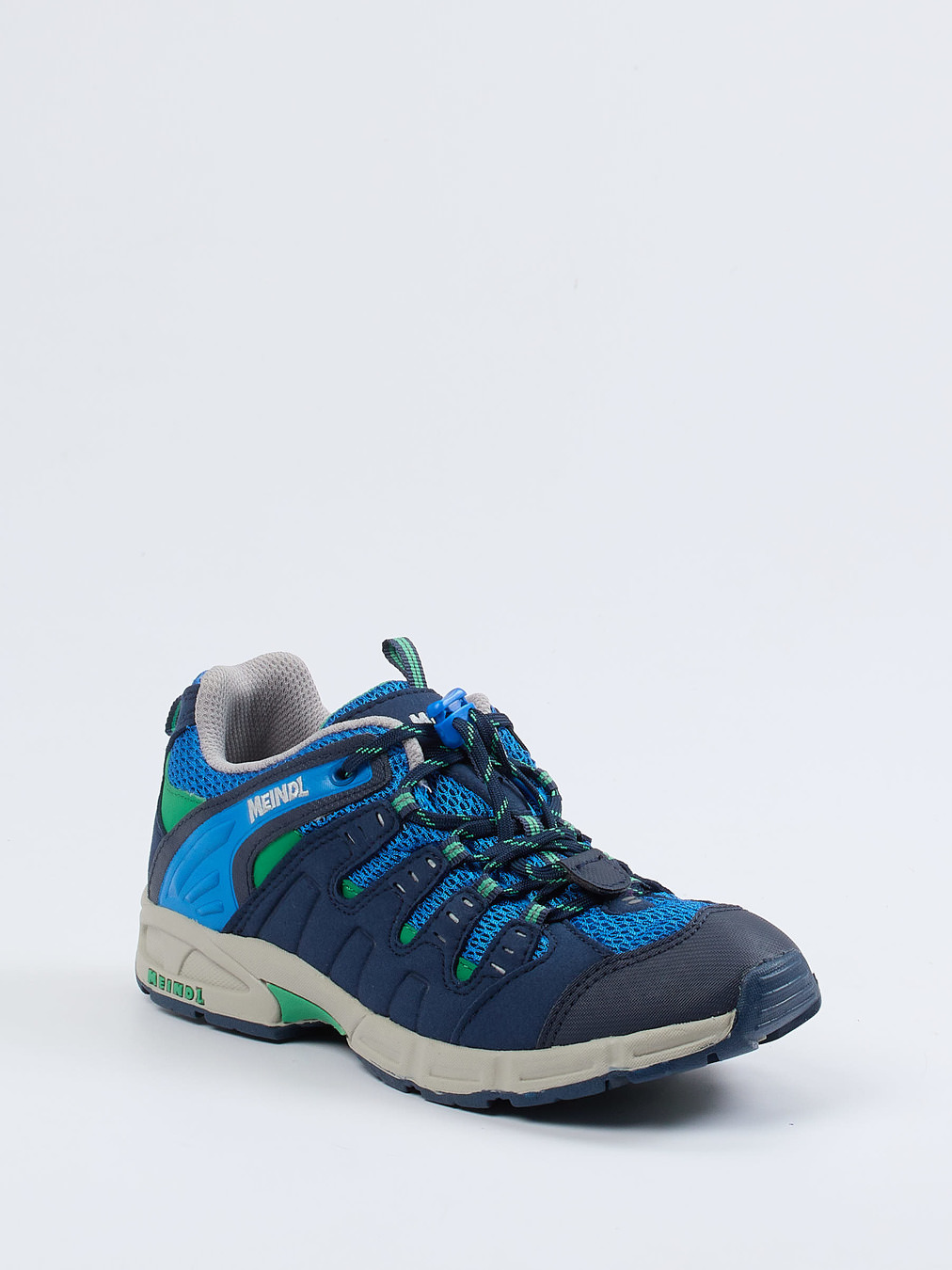 Meindl – Multifunktionsschuh aus Veloursleder blau