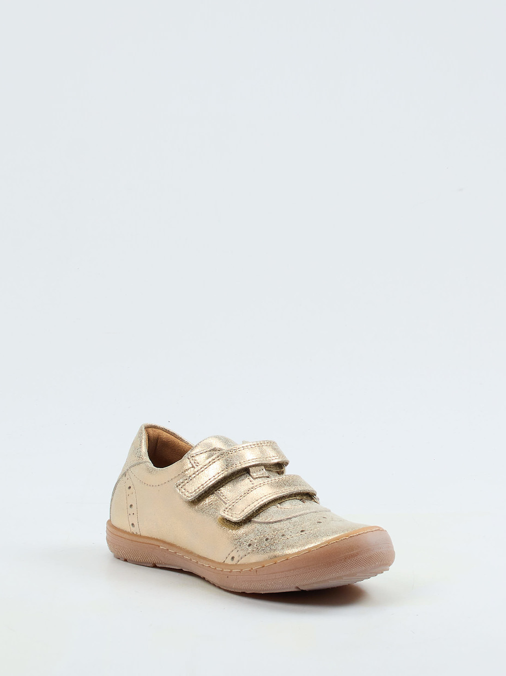 Froddo – Klettschuh aus geprägtem Leder gold