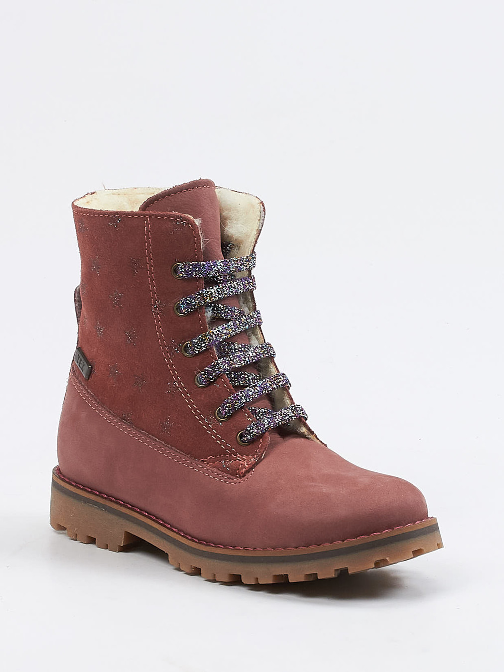 Ralph Harrison Classic – Schnürboots aus Nubukleder Altrosa