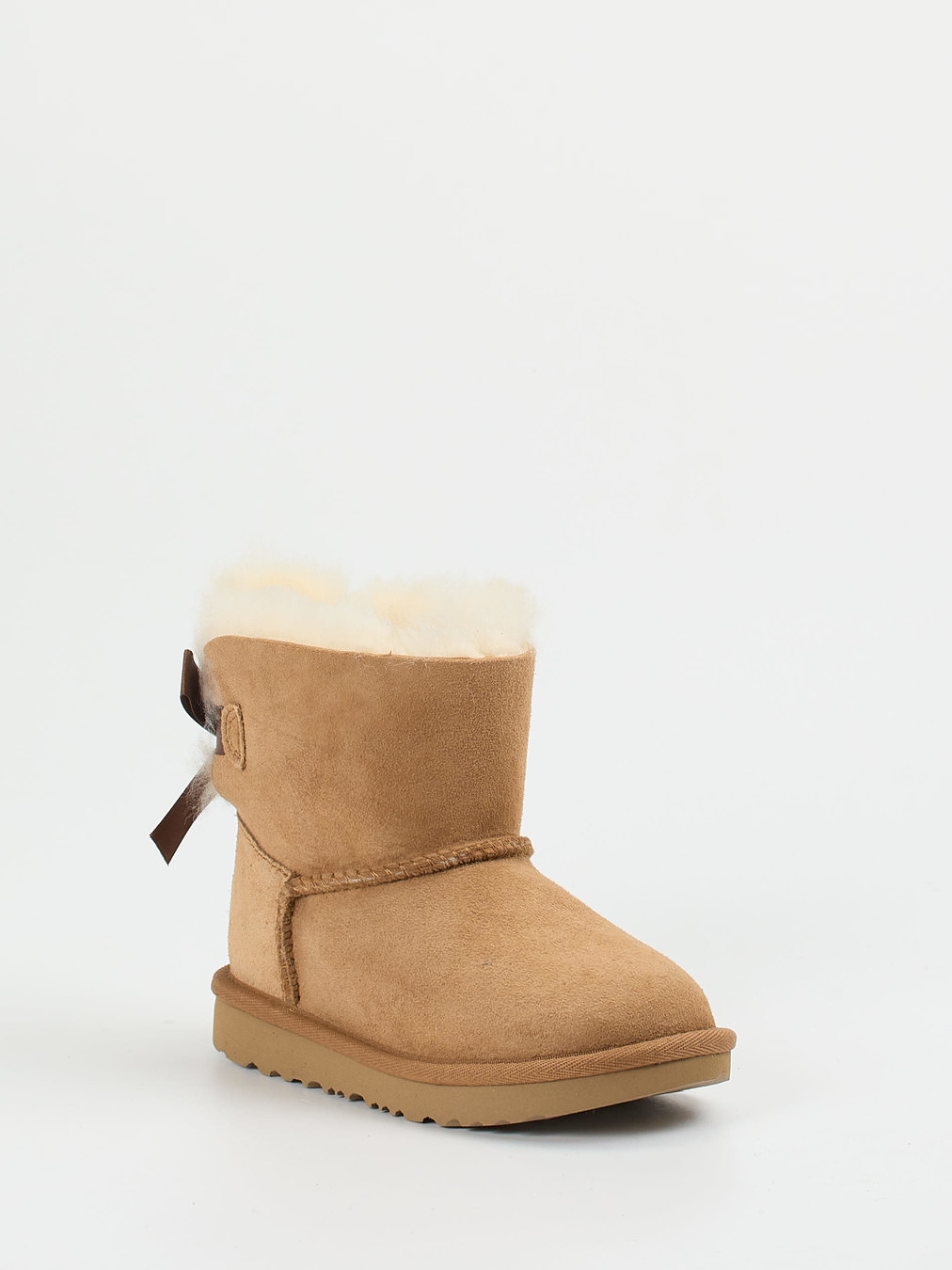 UGG – Winterstiefel aus Veloursleder karamellbraun