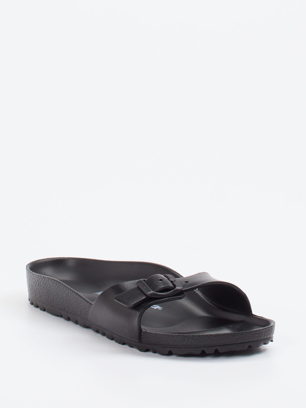 Birkenstock – Slide-Sandale aus Synthetik Schwarz
