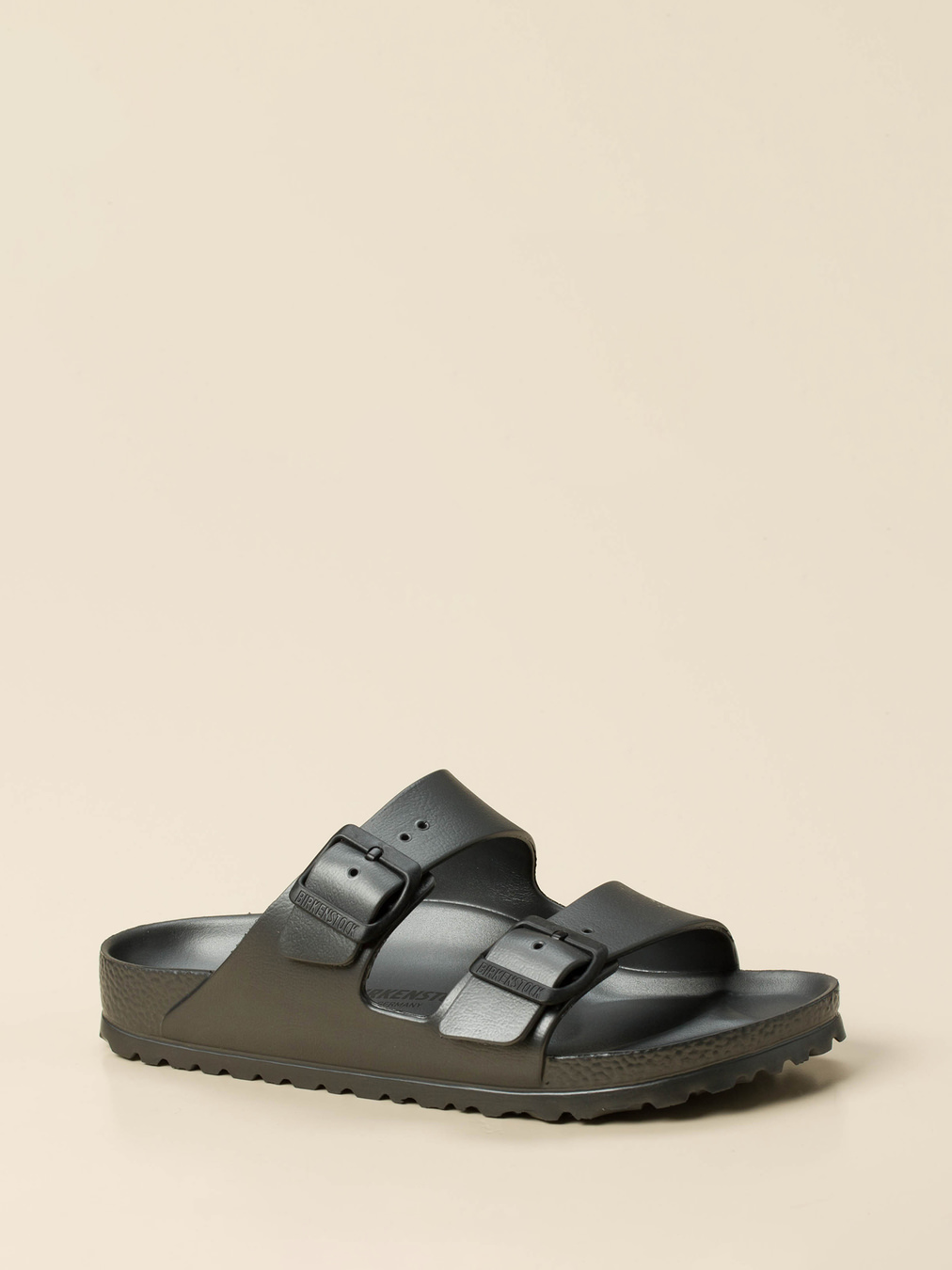 Birkenstock – Zweiriemen-Pantolette aus EVA schwarz
