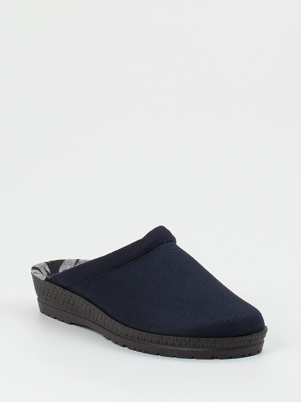 Rohde – Pantoffeln aus Textil in Dunkelblau