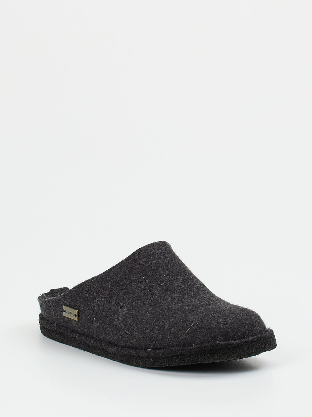 Haflinger – Filzpantoffeln aus Schurwolle Anthrazit