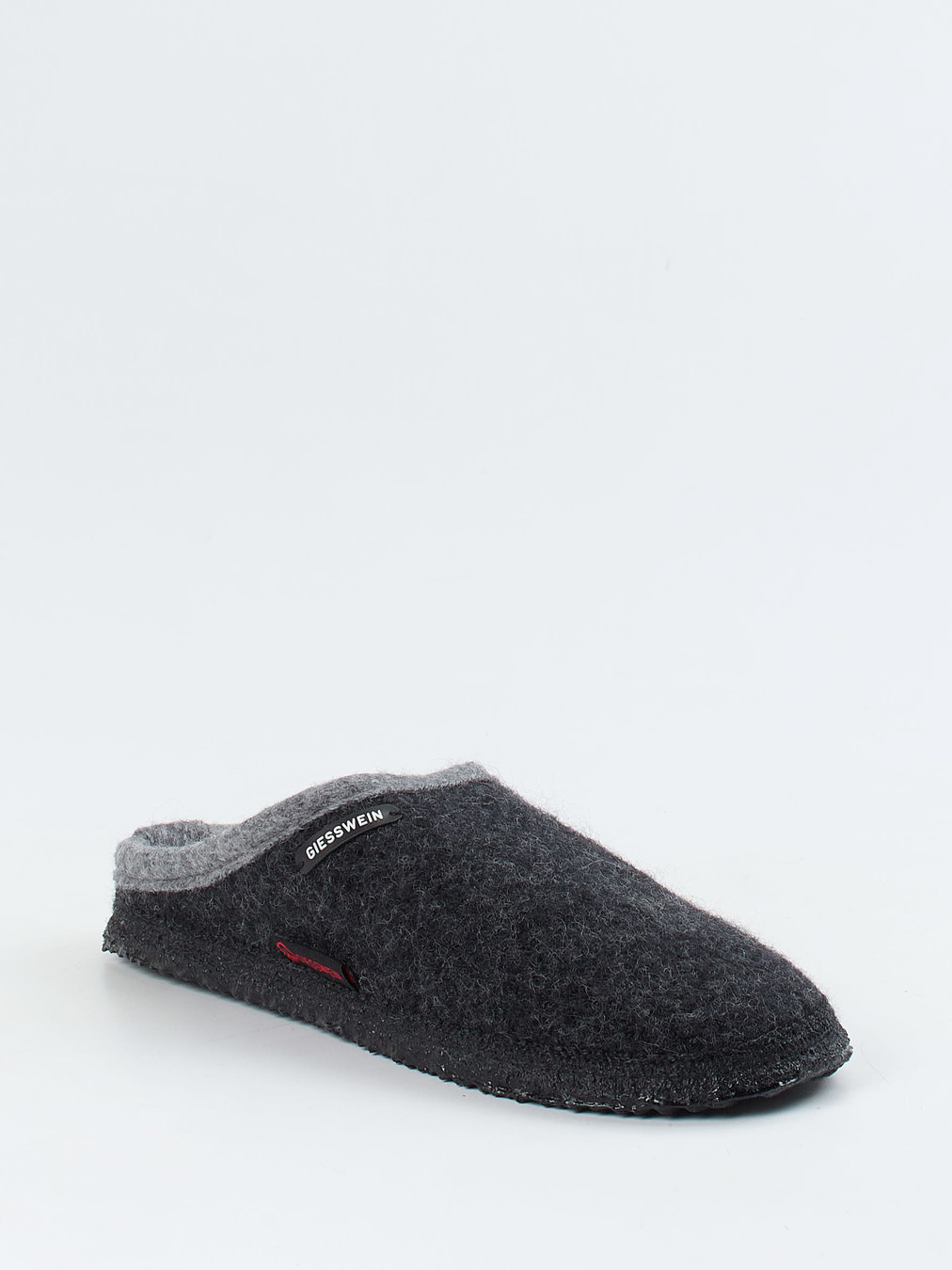 Giesswein – Hausschuh aus Wollfilz in Anthrazitgrau