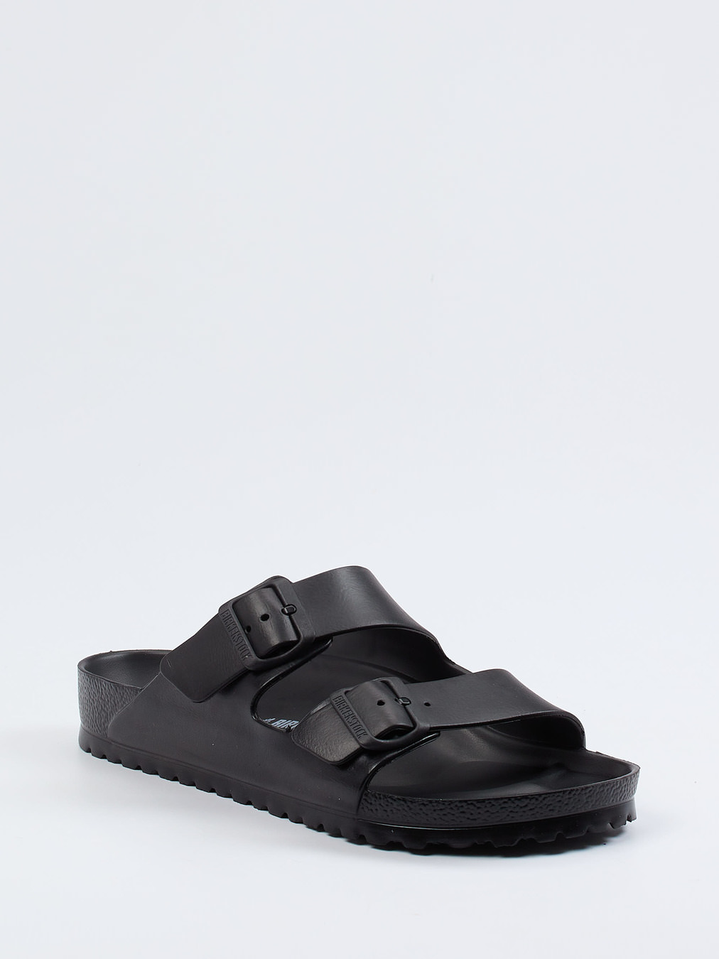 Birkenstock – Zweiriemer-Sandalen aus Synthetik schwarz