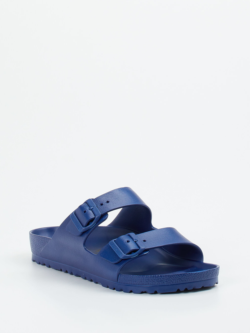 Birkenstock – Zweiriemer-Sandale aus Synthetik Marineblau