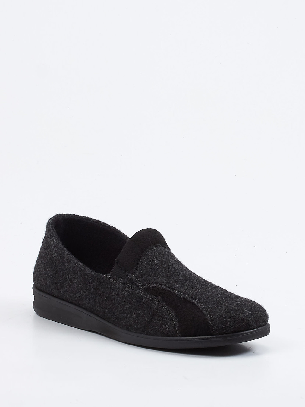 Westland – Filz-Slipper aus Filz in Anthrazit