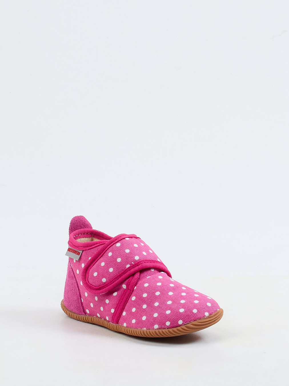 Giesswein – Kinderhausschuh aus Canvas in Pink