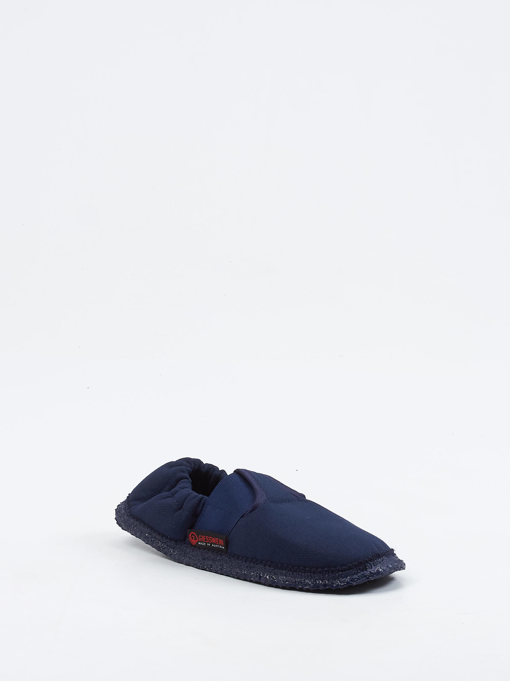 Giesswein – Kinder-Hüttenschuhe aus Textil Dunkelblau